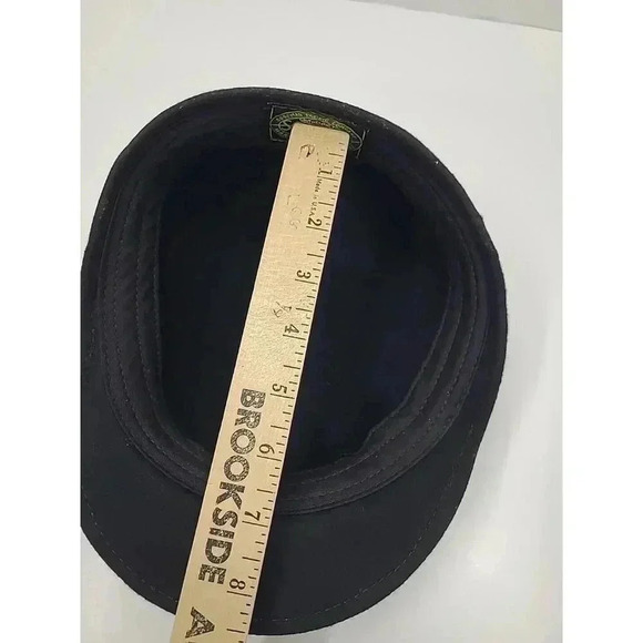 Dorfman Pacific Authentic Scala Classico Hand Made Felt Newsboys Hat Blue - Picture 6 of 7